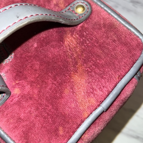 Y2K Juicy Couture Velour Train Case & Makeup Bag Velour - Picture 8 of 16
